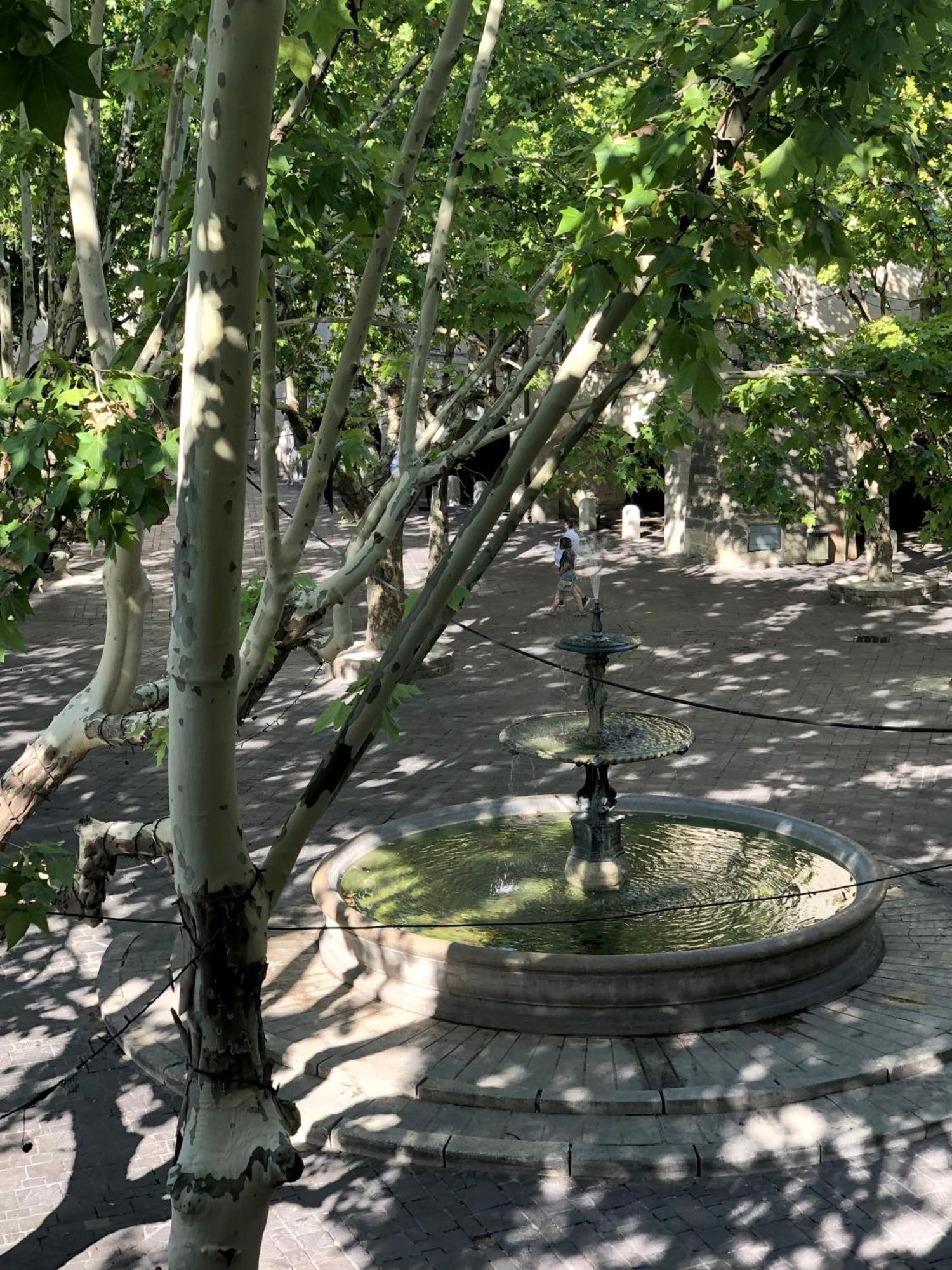 La bohème place aux herbes Uzès Esterno foto